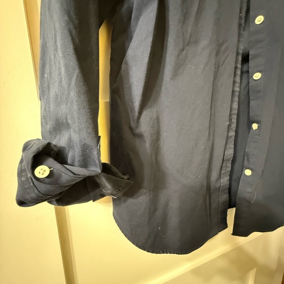 Lauren Ralph Lauren Dark Navy Non-Iron Shirt - Picture 4 of 5